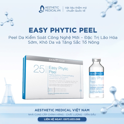 Easy Phytic Peel: Peel Da Kiểm Soát Công Nghệ Mới – Đặc Trị Lão Hóa Sớm, Khô Da và Tăng Sắc Tố Nông