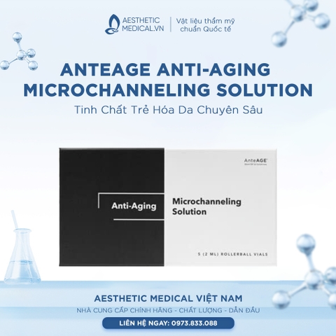 ANTEAGE ANTI-AGING MICROCHANNELING SOLUTION  / TINH CHẤT TRẺ HOÁ NGĂN NGỪA LÃO HOÁ 