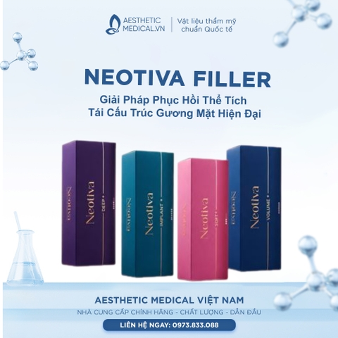 NEOTIVA FILLER : Giải Pháp Phục Hồi Thể Tích & Tái Cấu Trúc Gương Mặt Hiện Đại
