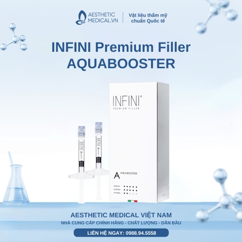 INFINI Premium Filler AQUABOOSTER: "Thần Dược" Cấp Ẩm Sâu, Tái Tạo và Trẻ Hóa Da Tức Thì