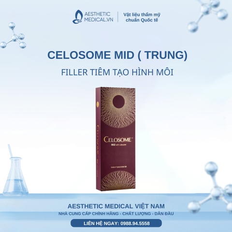 CELOSOME MID ( TRUNG) / FILLER TIÊM TẠO HÌNH MÔI,