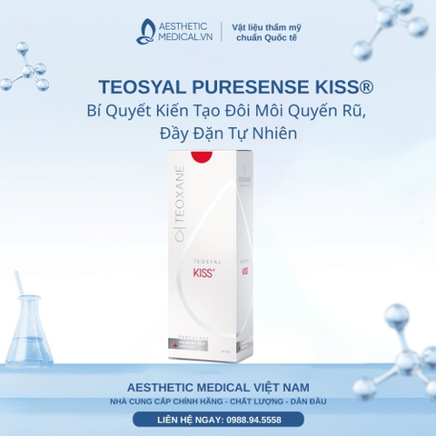 TEOSYAL PURESENSE KISS®: Bí Quyết Kiến Tạo Đôi Môi Quyến Rũ, Đầy Đặn Tự Nhiên