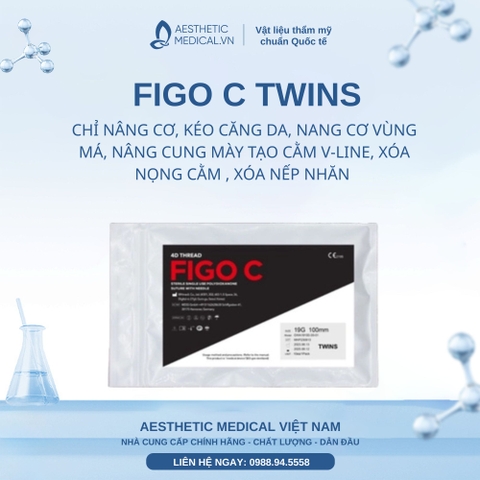 FIGO C TWINS (Chỉ gai cắt hai sợi) 