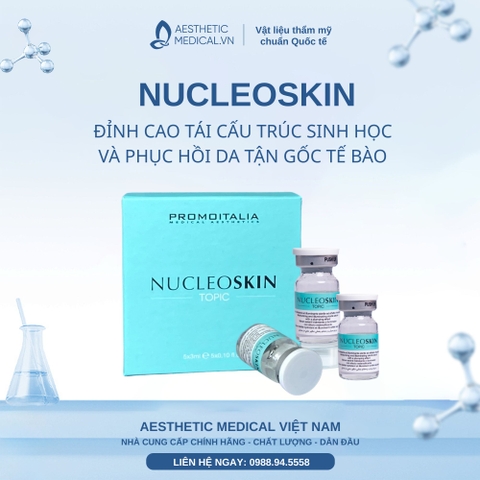 NUCLEOSKIN / ĐỈNH CAO TÁI CẤU TRÚC SINH HỌC VÀ PHỤC HỒI DA TẬN GỐC TẾ BÀO 