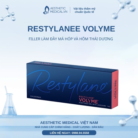 RESTYLANEE VOLYME / FILLER LÀM ĐẦY MÁ HÓP VÀ HÕM THÁI DƯƠNG 