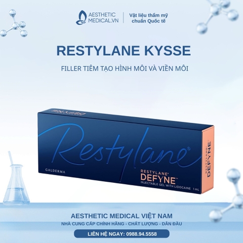 RESTYLANE DEFYNE / FILLER NÂNG GÒ MÁ, ĐỘN CẰM VÀ ĐƯỜNG VIỀN HÀM 