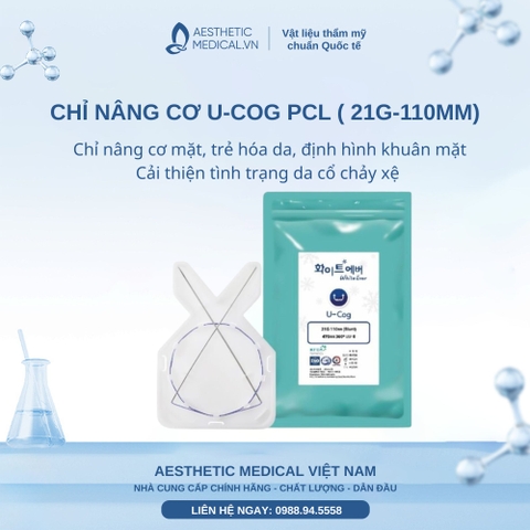 CHỈ NÂNG CƠ U-COG PCL ( 21G-110MM)