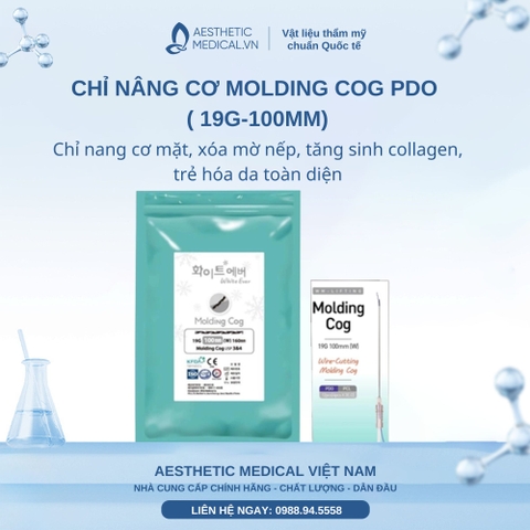 CHỈ NÂNG CƠ MOLDING COG PDO ( 19G-100MM)