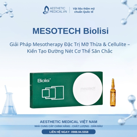 MESOTECH Biolisi: Giải Pháp Mesotherapy Đặc Trị Mỡ Thừa & Cellulite – Kiến Tạo Đường Nét Cơ Thể Săn Chắc