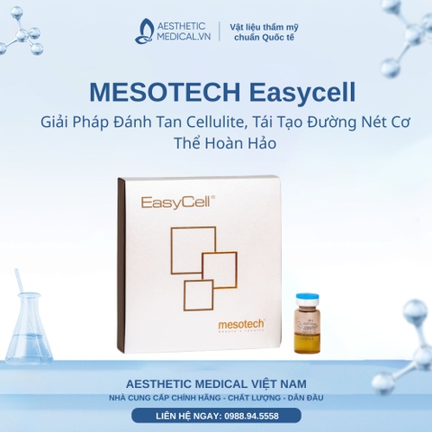 MESOTECH Easycell: Giải Pháp Đánh Tan Cellulite, Tái Tạo Đường Nét Cơ Thể Hoàn Hảo