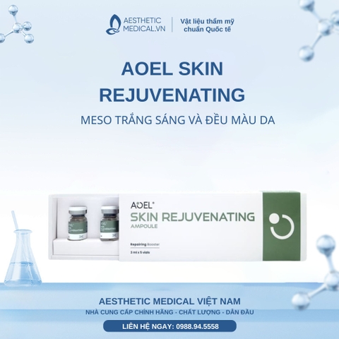 AOEL SKIN REJUVENATING / MESO TRẮNG SÁNG VÀ ĐỀU MÀU DA