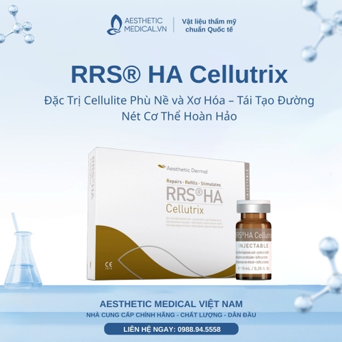 RRS® HA Cellutrix: Đặc Trị Cellulite Phù Nề và Xơ Hóa – Tái Tạo Đường Nét Cơ Thể Hoàn Hảo