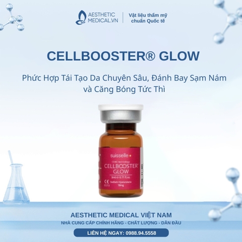 CELLBOOSTER® GLOW: Phức Hợp Tái Tạo Da Chuyên Sâu, Đánh Bay Sạm Nám và Căng Bóng Tức Thì
