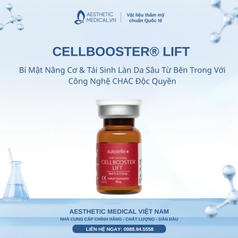 CELLBOOSTER® LIFT: Bí Mật Nâng Cơ & Tái Sinh Làn Da Sâu Từ Bên Trong Với Công Nghệ CHAC Độc Quyền