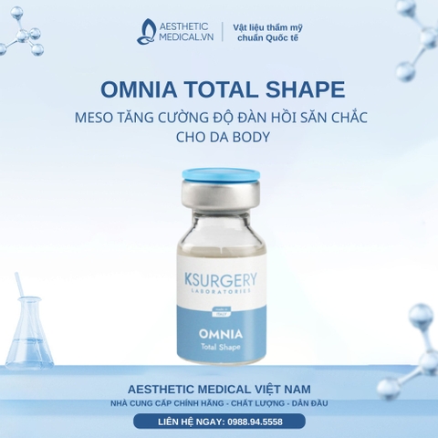 OMNIA TOTAL SHAPE / MESO TĂNG CƯỜNG ĐỘ ĐÀN HỒI SĂN CHẮC CHO DA BODY