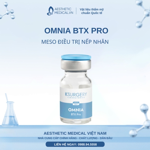OMNIA BTX PRO /  MESO ĐIỀU TRỊ NẾP NHĂN