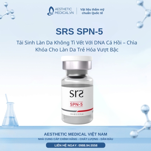 SRS SPN-5: Tái Sinh Làn Da Không Tì Vết Với DNA Cá Hồi – Chìa Khóa Cho Làn Da Trẻ Hóa Vượt Bậc