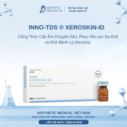 INNO-TDS ® XEROSKIN-ID: Công Thức Cấp Ẩm Chuyên Sâu, Phục Hồi Làn Da Khô và Khô Bệnh Lý (Xerosis)