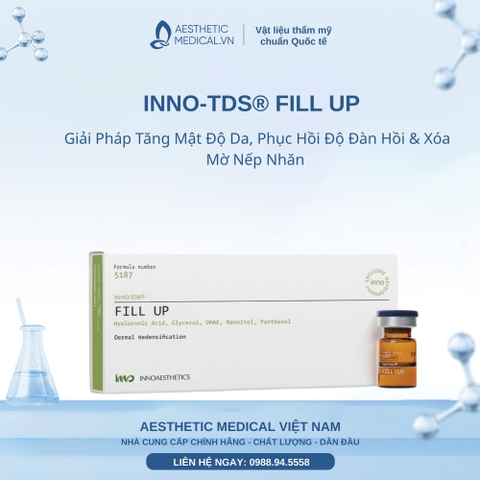 INNO-TDS® FILL UP: Giải Pháp Tăng Mật Độ Da, Phục Hồi Độ Đàn Hồi & Xóa Mờ Nếp Nhăn