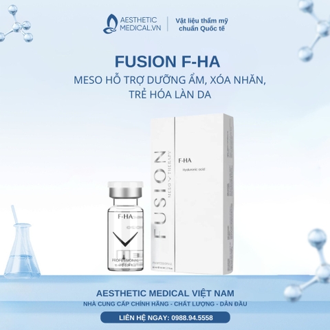 FUSION F-HA / MESO HỖ TRỢ DƯỠNG ẨM, XÓA NHĂN, TRẺ HÓA LÀN DA