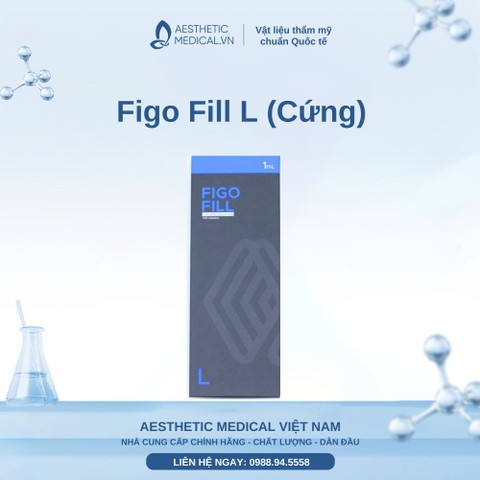 Figo Fill L (Cứng): Filler HA Siêu Định Hình – Kiến Tạo Sống Mũi, Cằm V-line và Trán Căng Tròn Hoàn Hảo