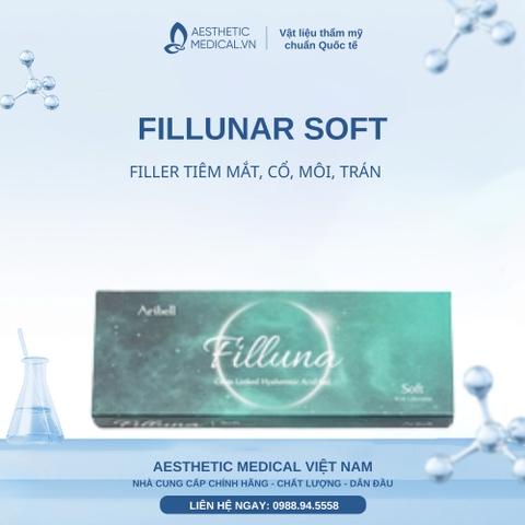 FILLUNAR SOFT / FILLER TIÊM MẮT, CỔ, MÔI, TRÁN