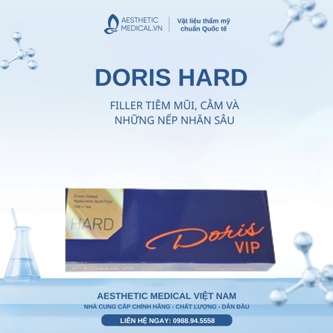 DORIS HARD / FILLER TIÊM MŨI, CẰM VÀ NHỮNG NẾP NHĂN SÂU