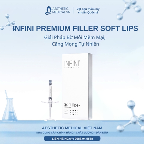 INFINI PREMIUM FILLER SOFT LIPS: Giải Pháp Bờ Môi Mềm Mại, Căng Mọng Tự Nhiên