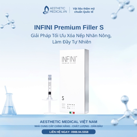 INFINI Premium Filler S: Giải Pháp Tối Ưu Xóa Nếp Nhăn Nông, Làm Đầy Tự Nhiên