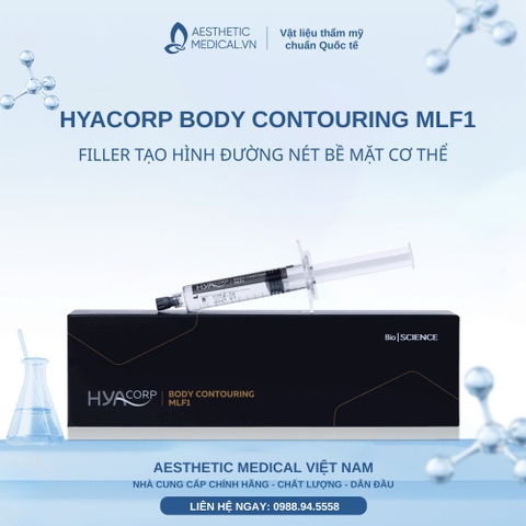 HYACORP BODY CONTOURING MLF1 / FILLER TẠO HÌNH ĐƯỜNG NÉT BỀ MẶT CƠ THỂ