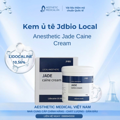 Kem ủ tê Jdbio Local Anesthetic Jade Caine Cream: Giải Pháp Giảm Đau Hiệu Quả Cho Thẩm Mỹ