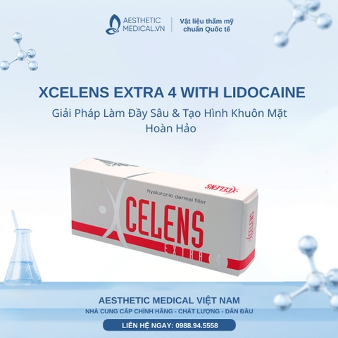XCELENS EXTRA 4 WITH LIDOCAINE: Giải Pháp Làm Đầy Sâu & Tạo Hình Khuôn Mặt Hoàn Hảo