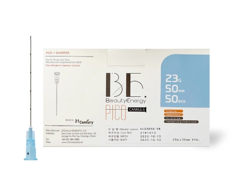CANNULA PICO 23G 50MM / KIM ĐÂU TÙ TIÊM FILLER MŨI