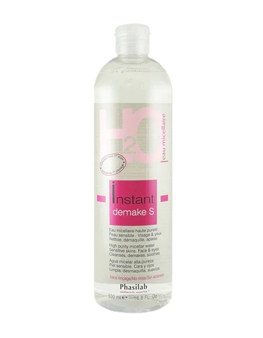 INSTANT DEMAKE S / LOTION LÀM SẠCH SÂU, CÂN BẰNG & DỊU DA DÀNH CHO DA NHẠY CẢM ( 500ML)