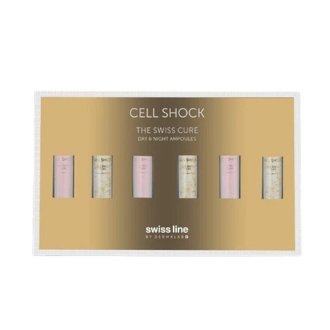 SWISS LINE CS THE SWISS CURE DAY & NIGHT AMPOULES / TINH CHẤT PHỤC HỒI DA 
