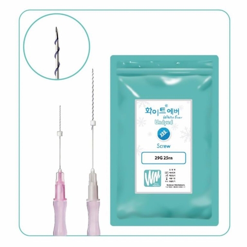 CHỈ TĂNG SINH COLLAGEN SCREW PCL (TRẺ HÓA DA) 29G-25MM