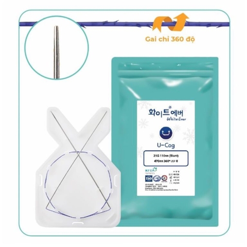 CHỈ NÂNG CƠ U-COG PDO ( 21G-110MM)