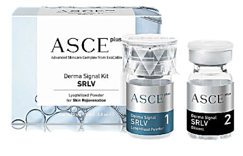 EXOSOME ASCE + DERMA SIGNAL KIT / SET TINH CHẤT CĂNG BÓNG DA TẾ BÀO GỐC ( SET 5 CẶP)
