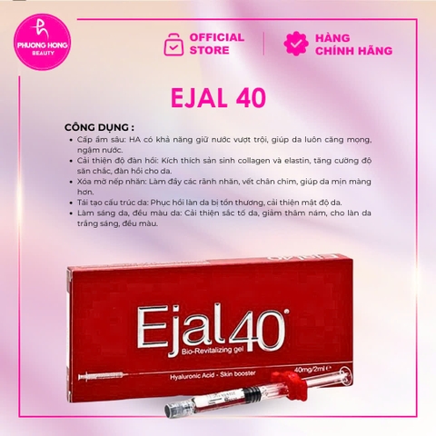 EJAL 40 / TIÊM TRẺ HÓA DA