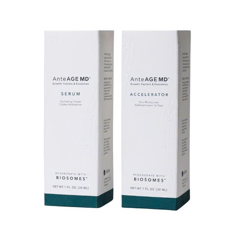 ANTEAGE MD BIOSOME SYSTEM  / BỘ ĐÔI SẢN PHẨM KHÁNG VIÊM, TRẺ HÓA VÀ PHỤC HỒI DA 