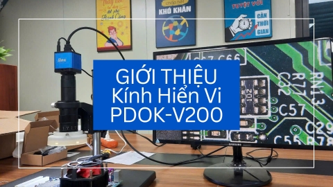 Khám Phá PDOK-V2000: Kính Hiển Vi Quang Học 16MP Camera & LED – Lý Tưởng Mọi Ngành Nghề