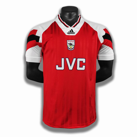 Arsenal Home (1992/1994) Màu đỏ + Cộc tay | Bản CLASSIC [Không có quần]