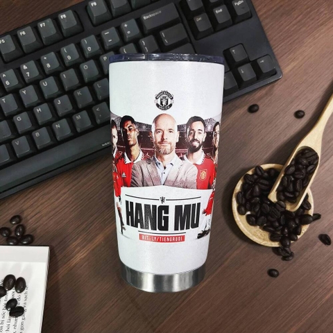 Cốc giữ nhiệt HANG MU trắng