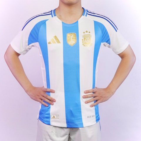 Argentina Home (2024 - 2025) Màu xanh + Cộc tay | Bản PLAYER [Có quần]