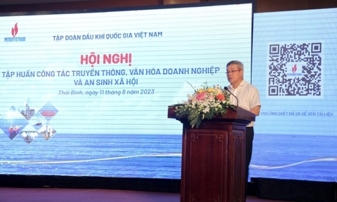 Petrovietnam tổ chức Hội nghị tập huấn về công tác truyền thông, văn hoá doanh nghiệp, an sinh xã hội