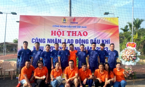 NMNĐ Thái Bình 2 tổ chức Hội thao Công nhân lao động Dầu khí khu vực Thái Bình năm 2023