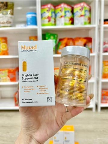 VIÊN UỐNG CHỐNG NẮNG , TRẮNG DA, CHỐNG OXY HÓA MURAD