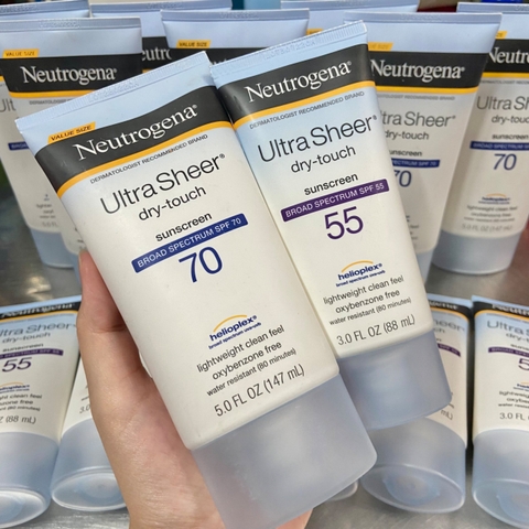 KEM CHỐNG NẮNG NEUTROGENA CỦA MỸ SPF 55 & 70