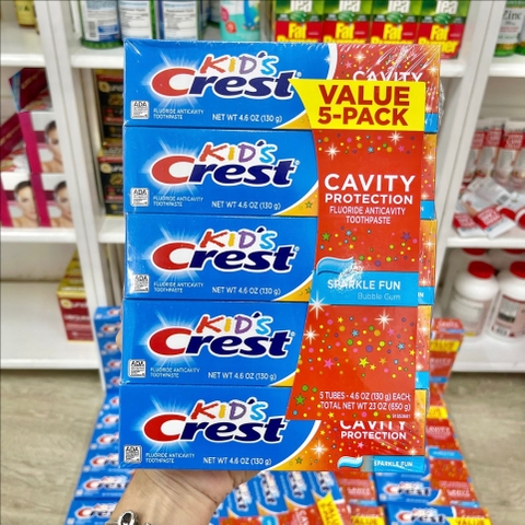 KEM ĐÁNH RĂNG CREST TRẺ EM 130GR
