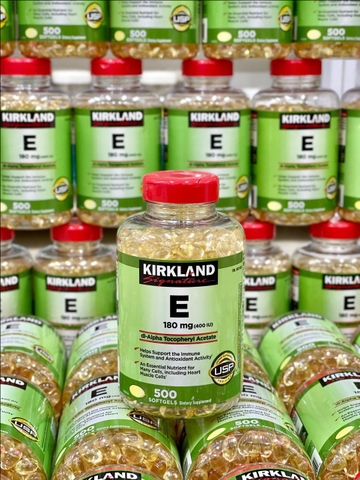 VITAMIN E KIRLAND 500 VIÊN CỦA MỸ
